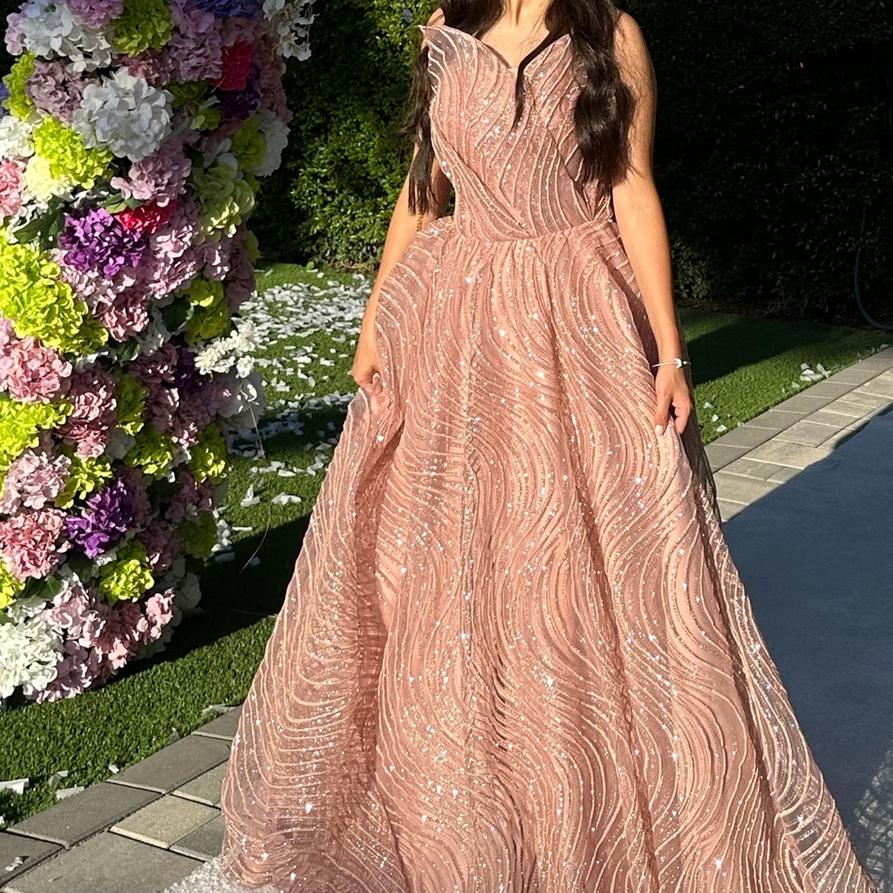 Elegant Pink Gown